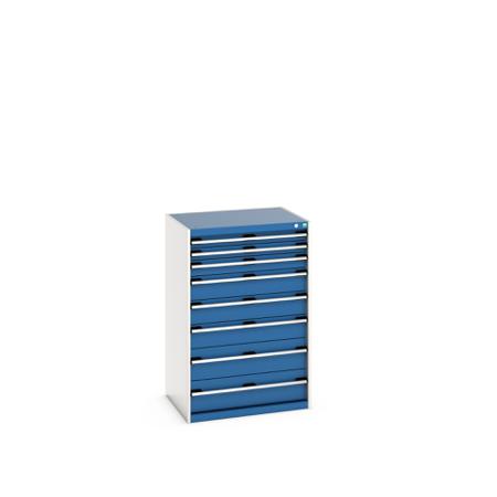 40020061-11V Bott 8 Cabinet, Steel, 1200mm x 650mm x 800mm, Blue