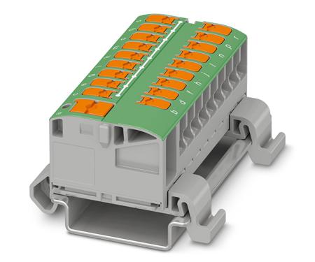 1019561 Phoenix Contact Distribution Block, 19 Way