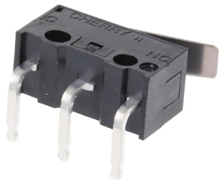 DG13-B2LA SPDT-NO/NC Hinge Lever Microswitch, 3 A @ 125 V ac