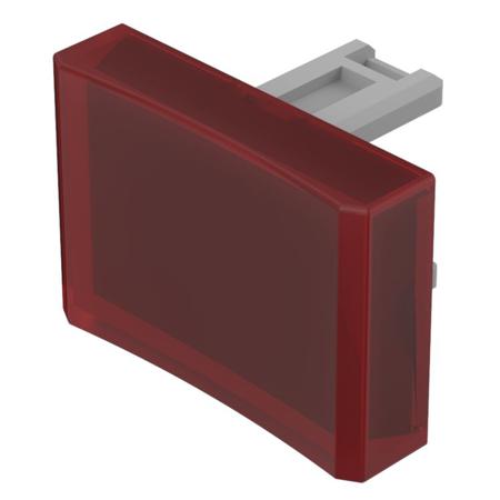 31-902.2 Indicator Lens Rectangle Style, Red, 21.5 Long