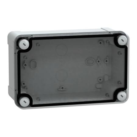 NSYTBP19128T Schneider Electric NSYTBP, Polycarbonate General Purpose Enclosure, IP66, Shielded, Flanged, 192 x 121 x 87mm