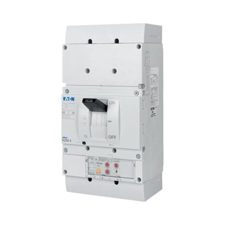 271139-NZMN4-VEF900-NA Eaton, Eaton Moeller NZM MCCB Molded Case Circuit Breaker 3P 900A, Breaking Capacity 15 kA, Fixed Mount