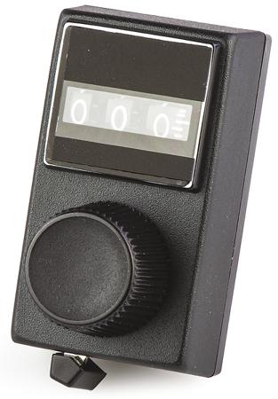 15A33B10 Vishay Potentiometer Knob, Dial Type, 17.7mm Knob Diameter, Black, 6.35mm Shaft