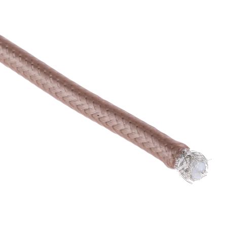 906-0604 RS PRO, 25 m 50 Ω, 18 AWG Brown