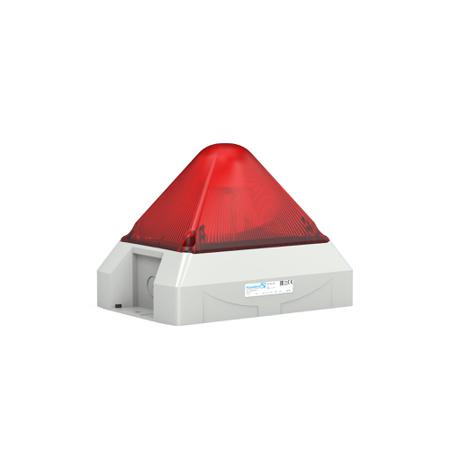 21561105055 Pfannenberg PY X-L-15 Series Red Flashing Beacon, 230 V ac, Free Mount, LED Bulb, IP66