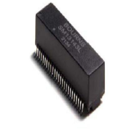 SM13143EL Through Hole Lan Ethernet Transformer, 27.8 x 7.6 x 8.35mm
