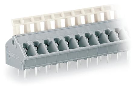 256-409 WAGO 256 Series PCB Connector, 9-Contact, 5/5.08mm Pitch, Through Hole Mount, 1-Row, Push In Termination