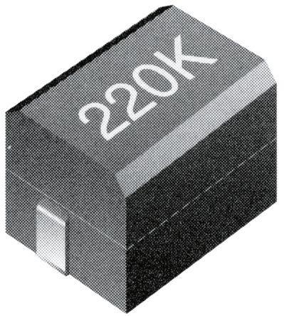3613C220K TE Connectivity 3613C Series Type 1812 Shielded Wire-wound SMD Inductor with a Ferrite Core, 22 μH ±10% Wire-Wound