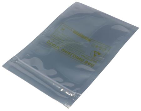 707-139 RS PRO Static Shielding Bag 203mm(W)x Silver Grip Seal 100 Per Pack