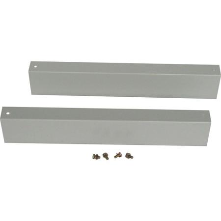 114607 XLSPL1SC5 Eaton 1146 Series RAL 7035 Steel Side Plate, 100mm H, 100mm W, 470mm L for Use with Enclosure
