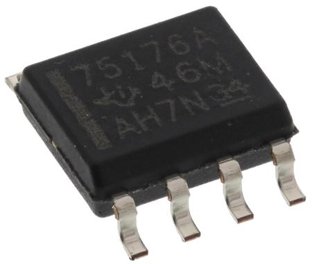 SN75176AD Texas Instruments  Line Transceiver, 8-Pin SOIC