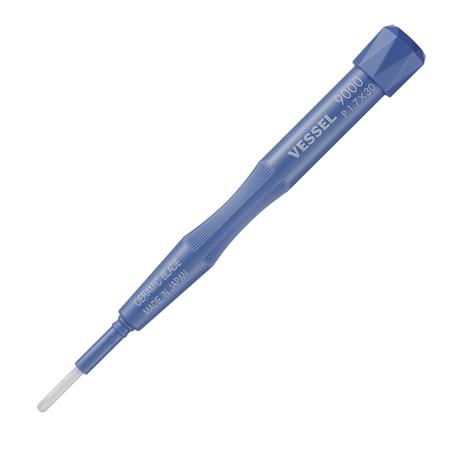 9000--1-7-X-30E Vessel Phillips Precision Screwdriver, Ph 1.7 Tip, 30 mm Blade, 125 mm Overall