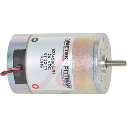 9234S006-R1 PITTMAN AMETEK TIP 24 V 23 W Servo Motor, 6151 rpm, 43 mNm Max Output Torque, 4 mm Shaft Diameter