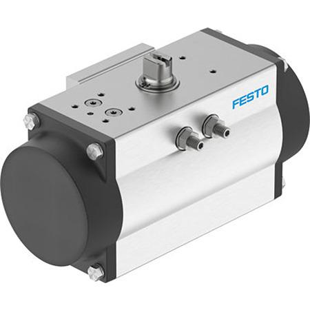 DFPD-80-RP-90-RS45-F07-R3-C-VDE2 Festo DFPD Series 8 bar Single Action Pneumatic Rotary Actuator, 90° Rotary Angle