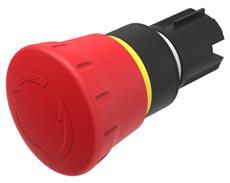 45-2C36.1920.000 EAO 45 Series, Twist Release, Emergency Stop Push Button Head