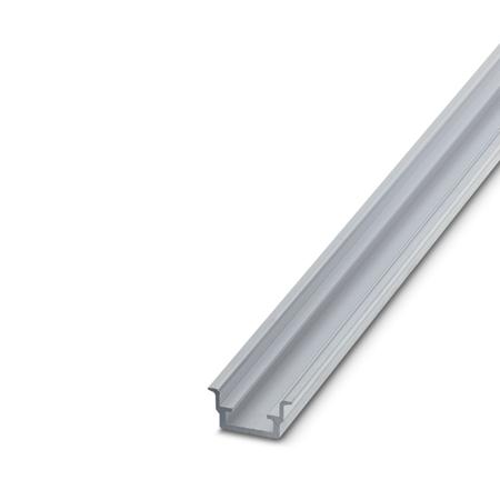 1207661 Phoenix Contact Aluminium Unperforated DIN Rail, 755mm x 35mm x 15mm