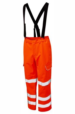 PRARC10-XL Praybourne Orange Reusable Hi Vis Overalls, XL