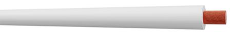 VK075BL AXINDUS H05V-K Series White 0.75 mm² Hook Up Wire, 100m, PVC Insulation,