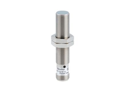 IR12-D06L-Q60-IA1E-7BF Baumer Inductive Barrel Inductive Proximity Sensor, M12, 6 mm Detection 4-20 mA, 36 V dc