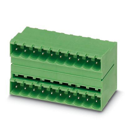1800687 Phoenix Contact MDSTB Series Straight Wave Soldering Mount PCB Header, 10 Contact(s), 5.08 mm Pitch, 2 Row, Shrouded