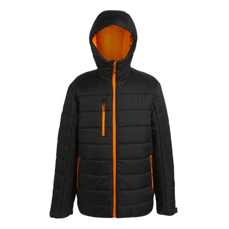TRA241-00M-90 Regatta Professional TRA241 Black, Orange Thermal Jacket, XXL
