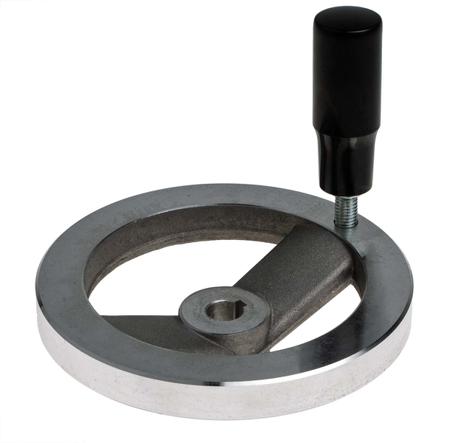 237-552 RS Pro Die Cast Aluminium Hand Wheel, 125mm