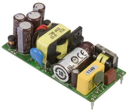 ECL30UD03-P XP Power Switching Power Supply, , 5 V dc, 12 V dc, 1.3A, 30W, Dual Output, 120 → 370 V dc, 85