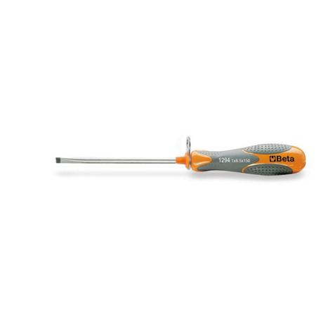 1294HS 2,5X60 BETA Slotted  Screwdriver, 2.5 mm Tip, 60 mm Blade, 156 mm Overall