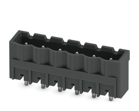 1955895 Phoenix Contact, 5.08mm Pitch, CCVA 2.5/ 6-G-5.08 P26THR, 6 Way, , Pluggable Terminal Block, Header, Through Hole,