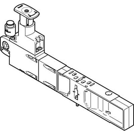 VABF-S4-2-R1C2-C-10E Festo VABF Regulator Plate, 560756