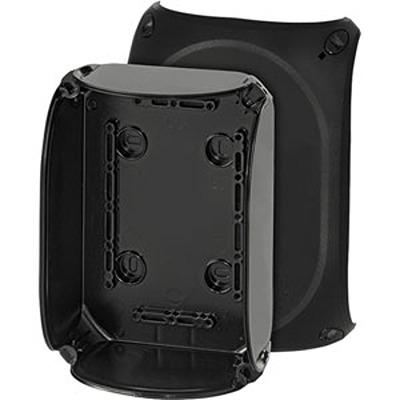EB 10 B HENSEL EB Series Black Polycarbonate Junction Box, IP66, 77 x 180 x 130mm