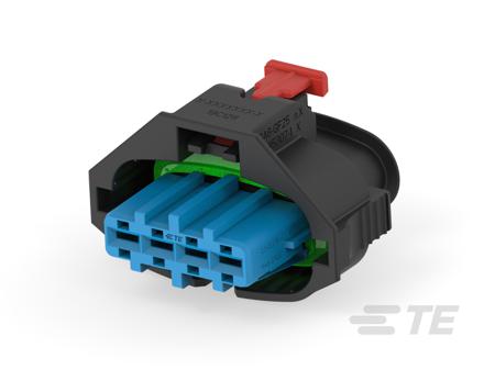 2345394-1 TE Connectivity, AMP MPC 2.8 Automotive Connector Socket 4 Way, Cable Termination