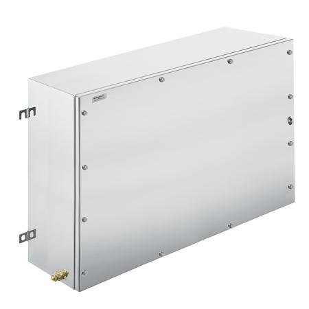 2698080000 Weidmüller Klippon TB MH Series Grey 316 Stainless Steel Enclosure, IP66, IP67, Grey Lid, 760 x 500 x 200mm