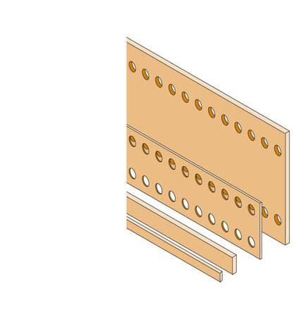 1STQ007405A0000 ABB PBFC 3, 3+N Phase Busbar