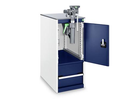 40017100-11V Bott 1 Door, 1 Drawer Sheet Steel Floor Standing Storage Cabinet, 400 X 650 X 900mm
