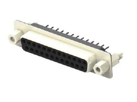 2301841-2 TE Connectivity 2301841 25 Way Vertical Board Mount D-sub Connector Receptacle, 2.77mm Pitch