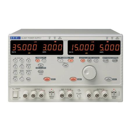 QL355T-SII Aim-TTi Bench Power Supply, 105W, 3 Output, 0 → 35V, 3A