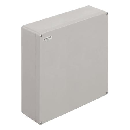 1305970000 Weidmüller Klippon POK Series Grey Glass Fibre Reinforced Polyester Enclosure, IP66, Grey Lid, 400 x 405 x 120mm