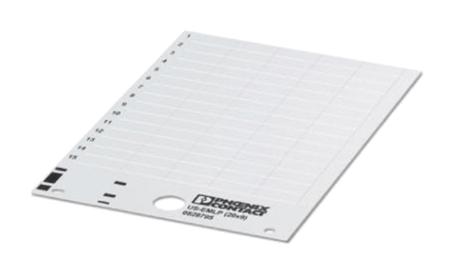 0828883 Phoenix Contact Panel Marker, 20mm Length