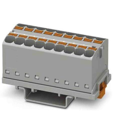 3273570 Phoenix Contact Distribution Block, 18 Way, 0.2 → 6mm², 32A, 800 V, Grey