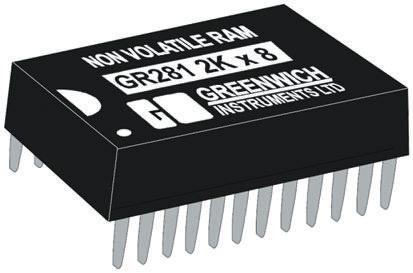 M48Z12-70PC1 STMicroelectronics 16kbit 70ns NVRAM, 24-Pin PCDIP,
