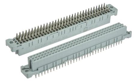 09032966850222 HARTING DIN 41612 96 Way 2.54mm Pitch, Straight Rectangular Connector, Socket