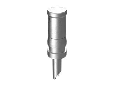 8638PPC4005LF Amphenol Communications Solutions, DW Series, Male Crimp D-sub Connector Contact, Gold over Nickel Power, 8 → 10