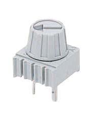 72PTR10KLF 10kΩ, Through Hole Trimmer Potentiometer 0.5W Top Adjust TT ElectronicsBI, 72