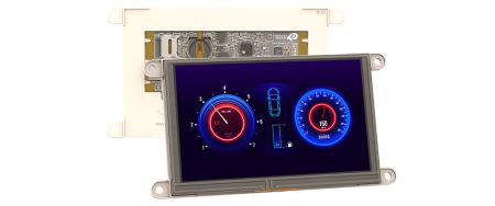 gen4-ESP32-50T 4D Systems  TFT TFT LCD Display / Touch Screen, 3.5in WVGA, 800 x 480pixels