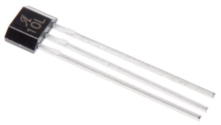 A1210LUA-T Allegro Microsystems 1-Axis Through Hole Hall Effect Sensor 3.8 V 24 V, Ultra Mini SIP, 3-Pin