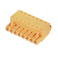 1013820000 Weidmuller, 5.08mm Pitch, BL, 14 Way, , Pluggable Terminal Block, Plug, Through Hole, Screw Termination,