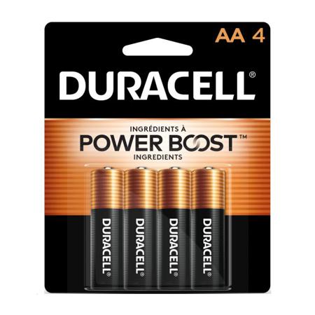 MN1500-P4-BOOST Duracell Alkaline Manganese Dioxide AA Battery 1.5V