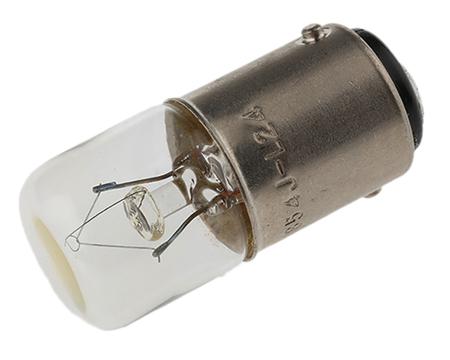 171383-SL4-L24 Eaton Incandescent Clear Bulb, BA15d 24 V
