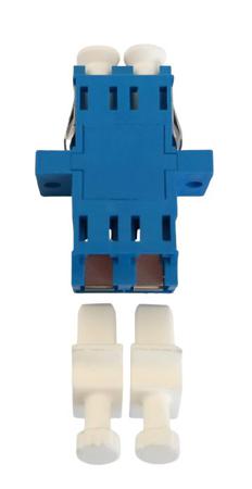 180-360 RS PRO LC to PC Multimode, Single Mode Duplex Fibre Optic Adapter, 0.1dB Insertion Loss